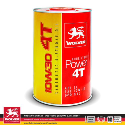 Wolver Power 4T 10W-30 SL MA2 0.8L