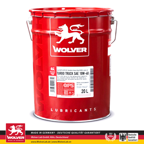 Wolver Turbo Truck 10W-40 CI-4 20L