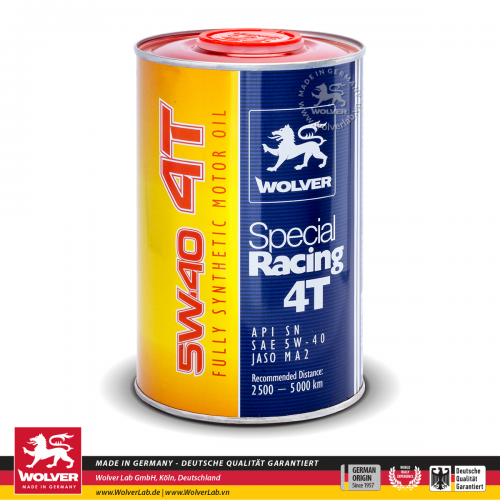 Wolver 4T Special Racing 5W-40 SN 1L (Fully Synthetic)