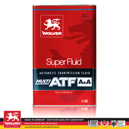 Nhớt hộp số Wolver Mutil ATF A&A 4L 