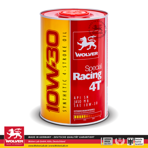 Wolver 4T Special Racing 10W-30 SN 0.8L (Synthetic)