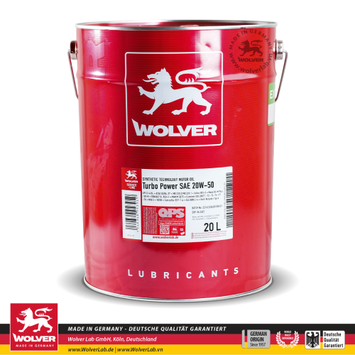 Wolver Turbo Power  20W-50 Ci-4 20L
