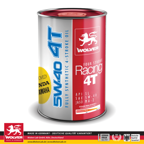 Wolver 4T Racing 5W-40 SL 1L (Fully Synthetic)