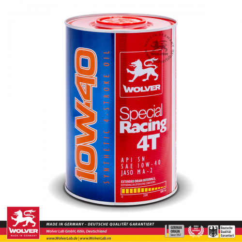 Wolver 4T Special Racing 10W-40 SN 0.8L (Synthetic)